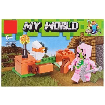 Конструктор дитячий "Minecraft" 66117-6, 39 деталей 53193 фото