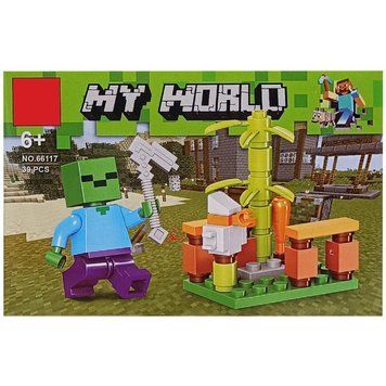 Конструктор дитячий "Minecraft" 66117-3, 39 деталей 53196 фото