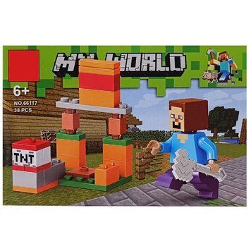 Конструктор дитячий "Minecraft" 66117-2, 39 деталей 53197 фото