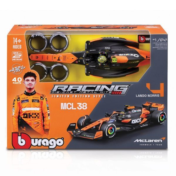 Авто-конструктор MCLAREN MCL38 Bburago 18-28511 масштаб (1:24) 54208 фото