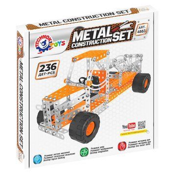 Конструктор металевий "Вантажівка" 4883TXK, 236 деталей 22024 фото