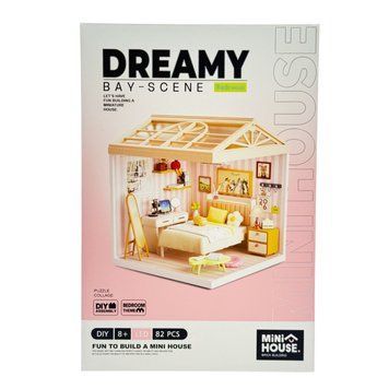 Конструктор-румбокс Спальня Mini House 8004-MH серії "Інтер'єр", зі світлом 63303 фото