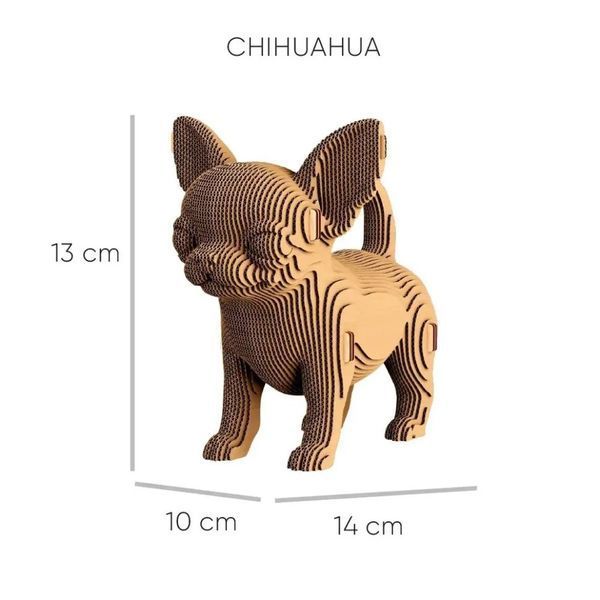 Картонний конструктор 3D Puzzle "PUPPIES TRIO" CARTPUPPIES 227 деталей 66021 фото