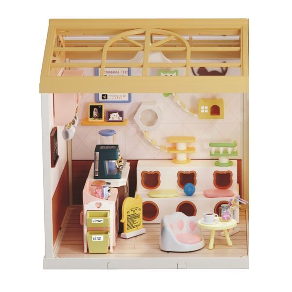 Конструктор-румбокс "Котокафе" Mini House 8007-MH, серії "Інтер'єр" 145 деталей 68449 фото
