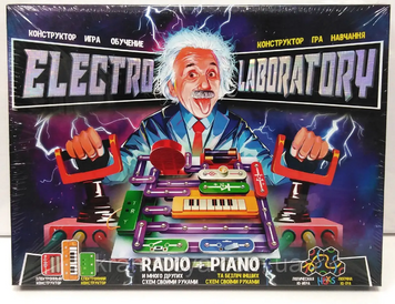 Електронний конструктор "Electro Laboratory. Radio+Piano" Danko Toys ELab-01-03 Radio+Piano 22532s28900 фото